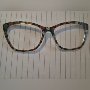 Floral Patterned Women's Glasses
